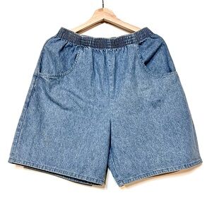 Vintage Cascade Blues CB Denim Indigo shorts